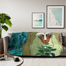Load image into Gallery viewer, The Forest God Sherpa Blanket