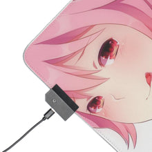 Load image into Gallery viewer, Mirai Nikki Yuno Gasai RGB LED Mouse Pad (Desk Mat)