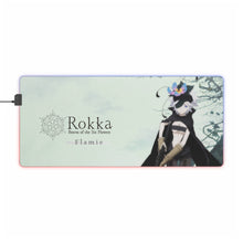 Load image into Gallery viewer, Rokka: Braves Of The Six Flowers RGB LED Mouse Pad (Desk Mat)