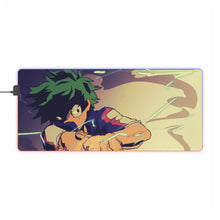 Load image into Gallery viewer, My Hero Academia Izuku Midoriya RGB LED Mouse Pad (Desk Mat)