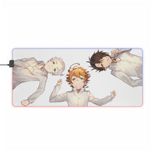 Load image into Gallery viewer, The Promised Neverland Ray, Norman, Emma RGB LED Mouse Pad (Desk Mat)