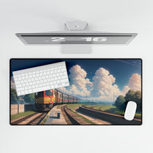 Load image into Gallery viewer, Anime Train by A Mouse Pad (Desk Mat)