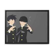 Load image into Gallery viewer, Mob Psycho 100 Shigeo Kageyama, Ritsu Kageyama Canvas Framed Art Print