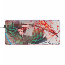Load image into Gallery viewer, Demon Slayer: Kimetsu No Yaiba RGB LED Mouse Pad (Desk Mat)