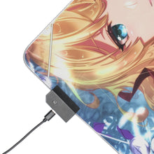 Load image into Gallery viewer, Violet Evergarden RGB LED Mouse Pad (Desk Mat)