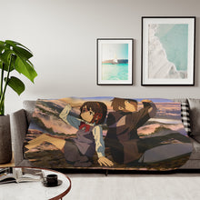 Load image into Gallery viewer, Mitsuha and Taki (Your Name) Sherpa Blanket