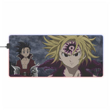 Load image into Gallery viewer, The Seven Deadly Sins Meliodas RGB LED Mouse Pad (Desk Mat)