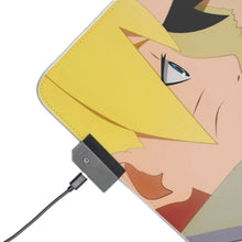 Load image into Gallery viewer, Sarada, Boruto, Kawaki: road to Hokage RGB LED Mouse Pad (Desk Mat)