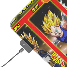 Load image into Gallery viewer, Vegeta Supersaiyajin Evolutions RGB LED Mouse Pad (Desk Mat)