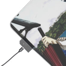 Load image into Gallery viewer, Silver Clan (Shiro's Clan) RGB LED Mouse Pad (Desk Mat)