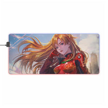 Load image into Gallery viewer, Neon Genesis Evangelion RGB LED Mouse Pad (Desk Mat)