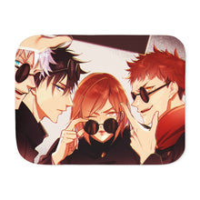 Load image into Gallery viewer, Jujutsu Kaisen Sherpa Blanket