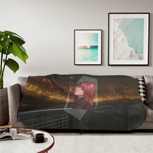 Load image into Gallery viewer, Lucy Elfen Lied Sherpa Blanket