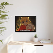 Load image into Gallery viewer, Kaori Miyazono Canvas Framed Art Print