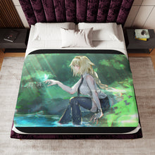 Load image into Gallery viewer, Fate/Apocrypha Ruler Sherpa Blanket