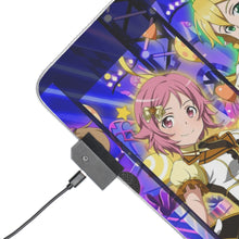 Load image into Gallery viewer, Memory Defrag Idol Banner RGB LED Mouse Pad (Desk Mat)