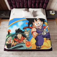 Load image into Gallery viewer, Dragon Ball Adventure Sherpa Blanket