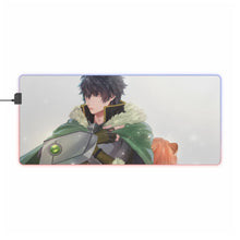 Load image into Gallery viewer, Shield Hero & Demi Human RGB LED Mouse Pad (Desk Mat)