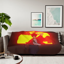 Load image into Gallery viewer, Anime Samurai Champloo Sherpa Blanket