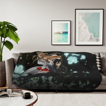 Load image into Gallery viewer, Asuna and Kirito Sherpa Blanket