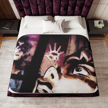 Load image into Gallery viewer, Anime Jojo's Bizarre Adventure Sherpa Blanket