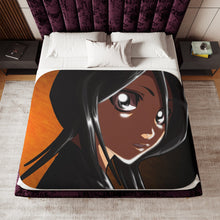 Load image into Gallery viewer, Rukia Kuchiki Sherpa Blanket
