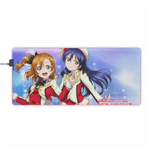 Load image into Gallery viewer, Love Live! Umi Sonoda, Honoka Kousaka RGB LED Mouse Pad (Desk Mat)