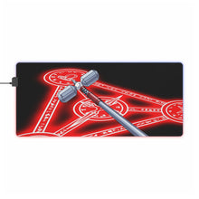 Load image into Gallery viewer, Magical Girl Lyrical Nanoha RGB LED Mouse Pad (Desk Mat)