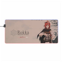 Load image into Gallery viewer, Rokka: Braves Of The Six Flowers RGB LED Mouse Pad (Desk Mat)