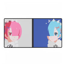 Load image into Gallery viewer, Rem & Ram Re:ZERO -Starting Life in Another World- Mouse Pad (Desk Mat)