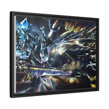 Load image into Gallery viewer, Cocytus Vs Lizardman Canvas Framed Art Print