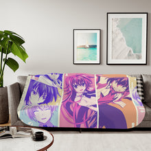 Load image into Gallery viewer, High School DxD Rias Gremory, Akeno Himejima, Issei Hyoudou, Koneko Toujou, Asia Argento Sherpa Blanket