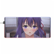 Load image into Gallery viewer, Sakura Matou RGB LED Mouse Pad (Desk Mat)