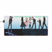 Load image into Gallery viewer, School Life & Demons RGB LED Mouse Pad (Desk Mat)