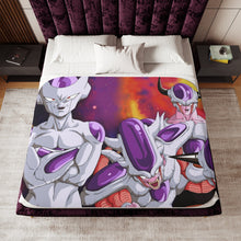 Load image into Gallery viewer, Forms of Frieza Sherpa Blanket