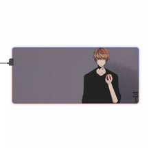 Load image into Gallery viewer, Death Note Light Yagami RGB LED Mouse Pad (Desk Mat)