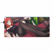 Load image into Gallery viewer, Nishikino Maki RGB LED Mouse Pad (Desk Mat)