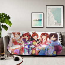 Load image into Gallery viewer, Anime The Quintessential Quintuplets Sherpa Blanket