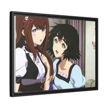 Load image into Gallery viewer, Kurisu & Mayuri Canvas Framed Art Print