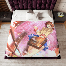 Load image into Gallery viewer, Naagisa Furukawa Sherpa Blanket