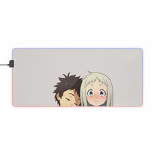 Load image into Gallery viewer, Anohana RGB LED Mouse Pad (Desk Mat)