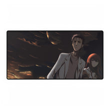 Load image into Gallery viewer, Okabe and Kurisu Mouse Pad (Desk Mat)