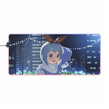 Load image into Gallery viewer, Puella Magi Madoka Magica Sayaka Miki RGB LED Mouse Pad (Desk Mat)