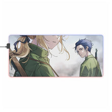 Load image into Gallery viewer, Violet Evergarden RGB LED Mouse Pad (Desk Mat)