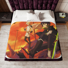 Load image into Gallery viewer, Anime Seraph of the End Sherpa Blanket
