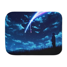 Load image into Gallery viewer, Your Name. Sherpa Blanket