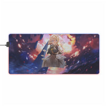 Load image into Gallery viewer, Violet Evergarden RGB LED Mouse Pad (Desk Mat)
