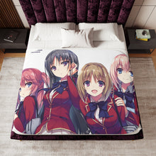 Load image into Gallery viewer, Anime Classroom of the Elite Sherpa Blanket