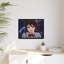 Load image into Gallery viewer, Your Name. Canvas Framed Art Print
