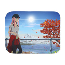 Load image into Gallery viewer, Darling, im tired of mechas! Sherpa Blanket